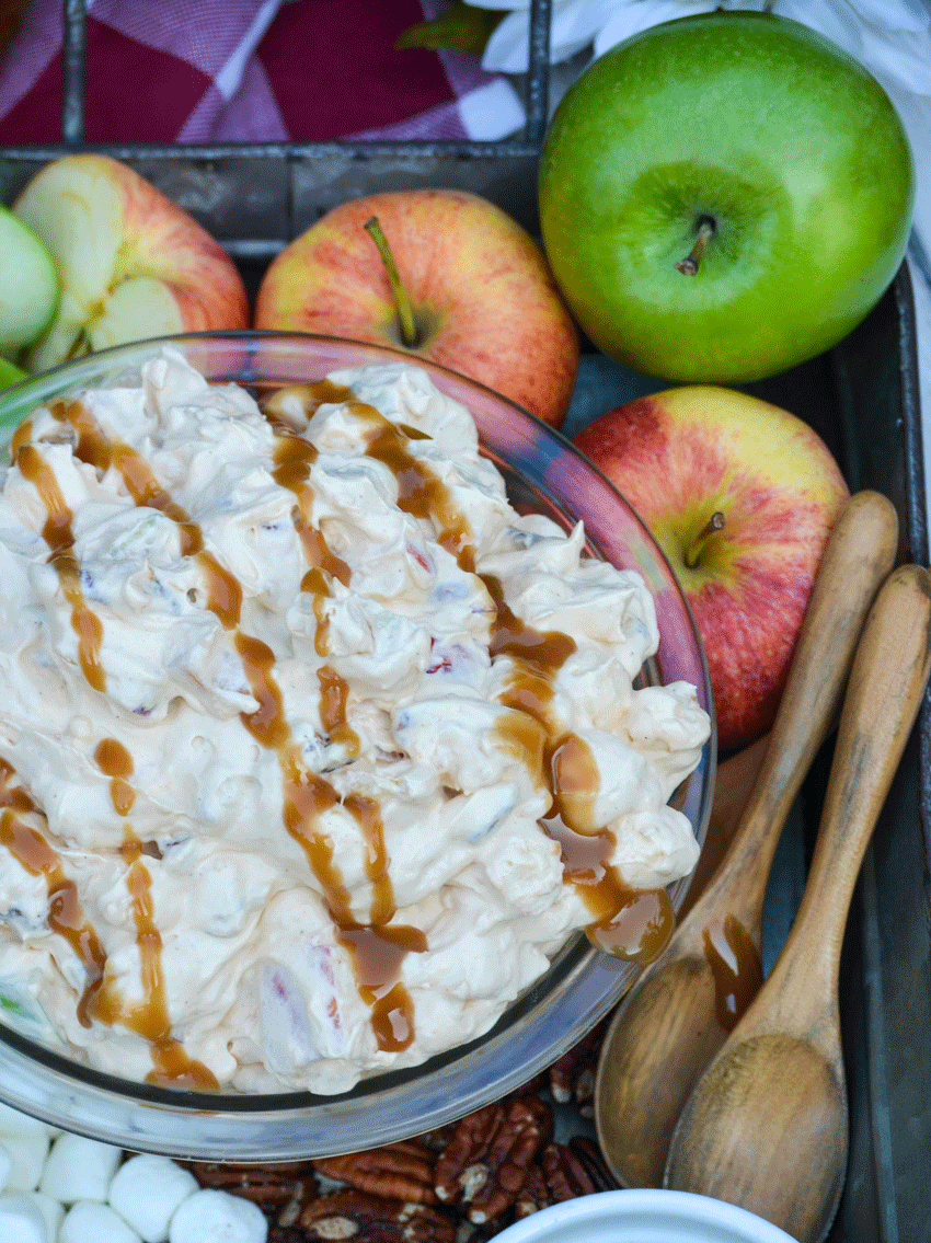 Caramel Apple Fluff Salad 4 Sons 'R' Us