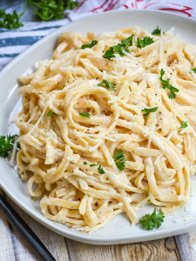 Instant Pot Alfredo Pasta 4 Sons 'R' Us