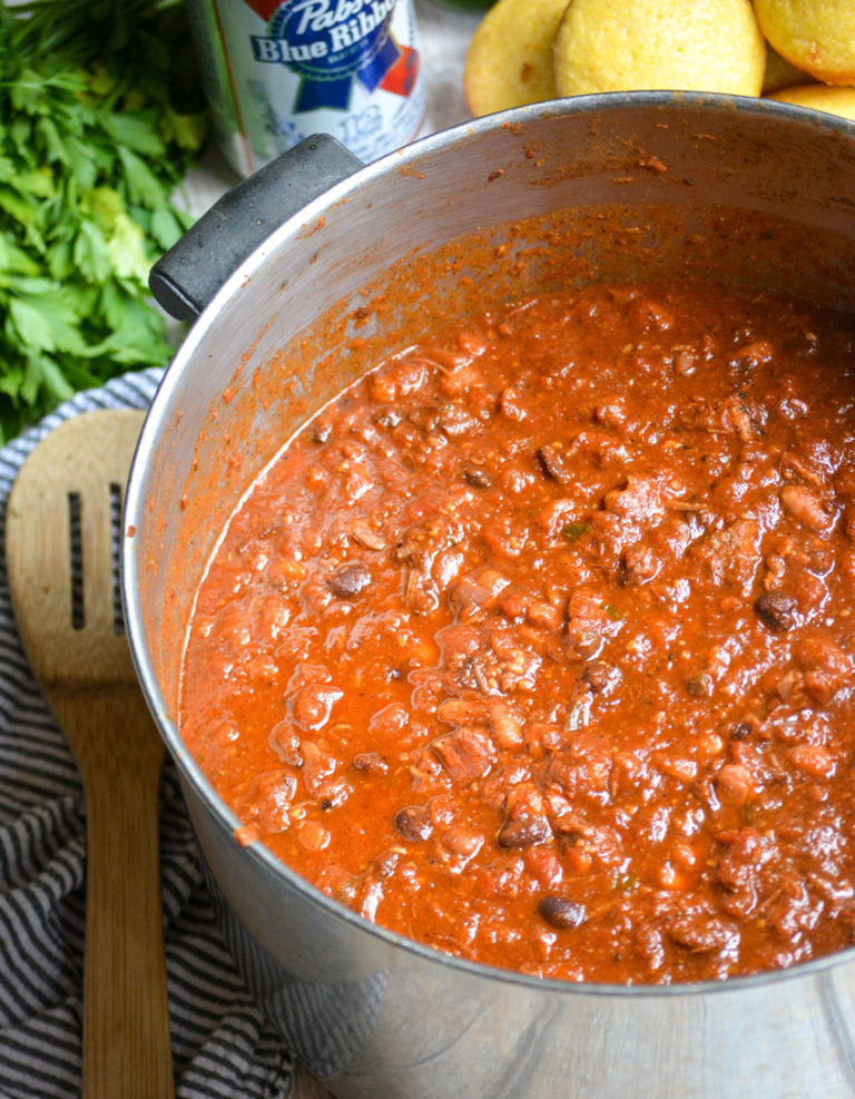 Smoked Brisket Chili 4 Sons 'R' Us