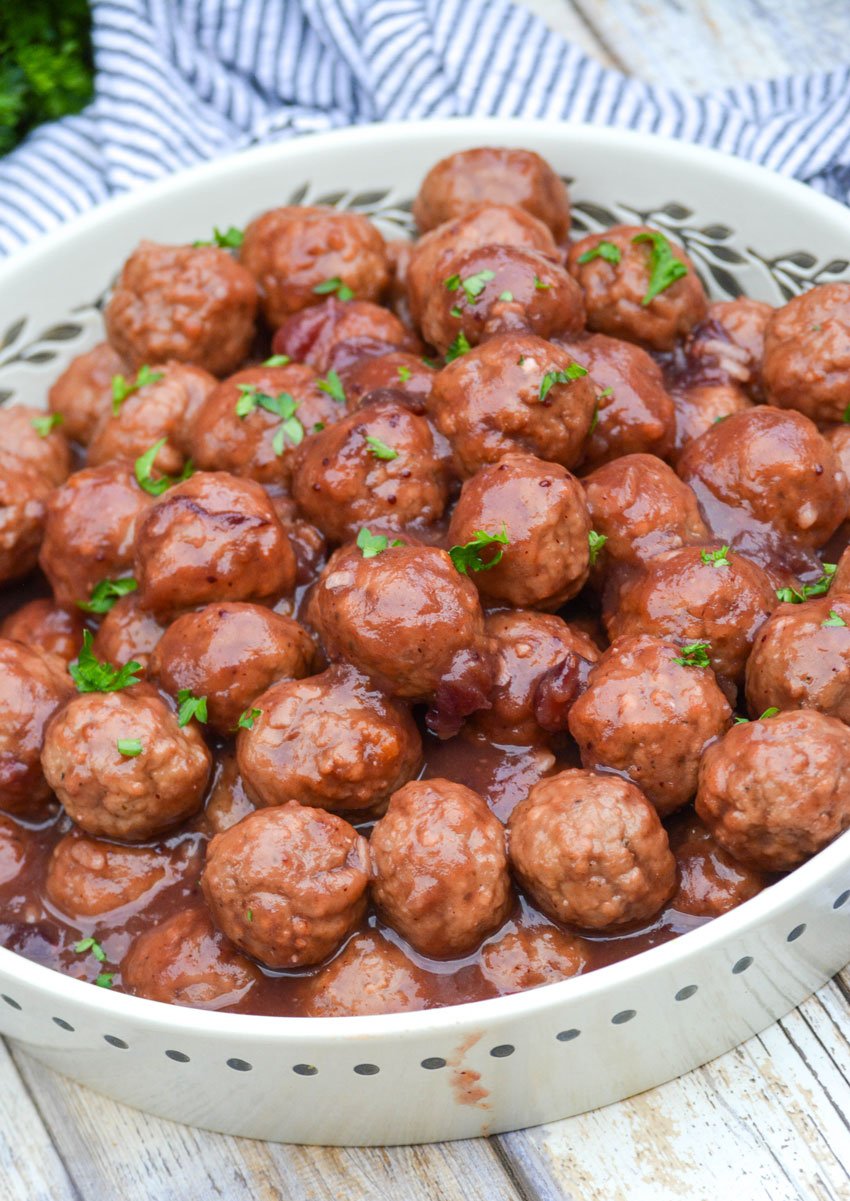 Cranberry Orange Meatballs