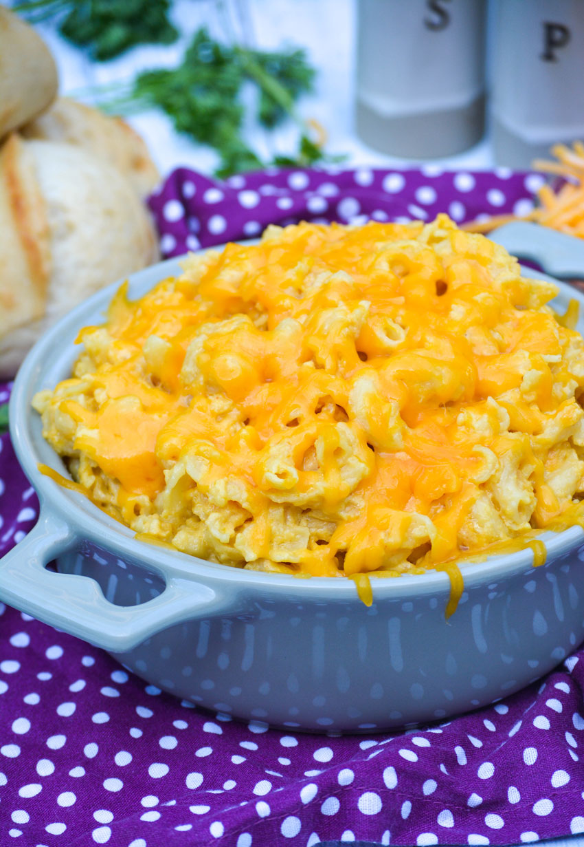 Dump and Go Slow Cooker Mac and Cheese, Recipe