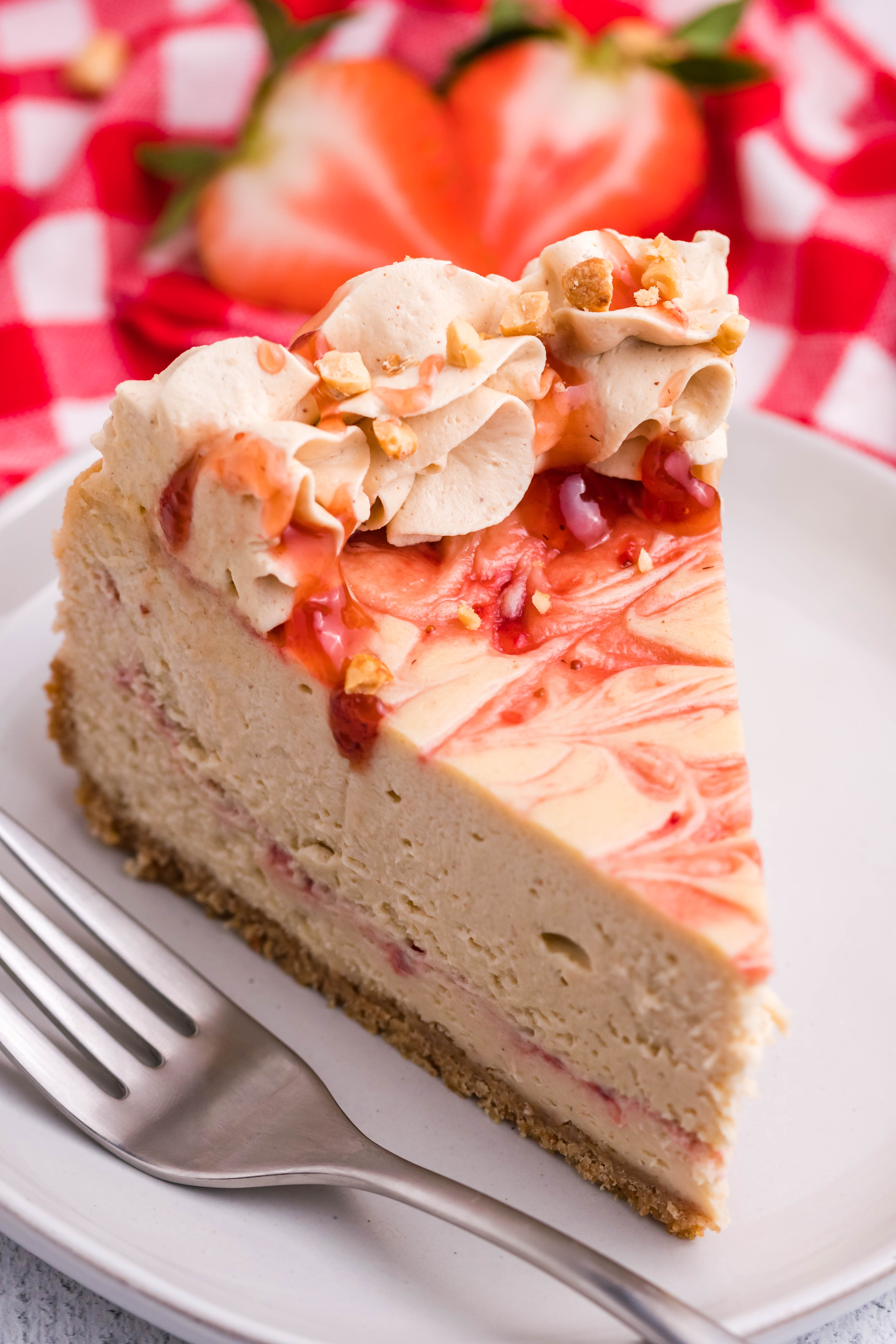 Peanut Butter & Jelly Cheesecake 4 Sons 'R' Us