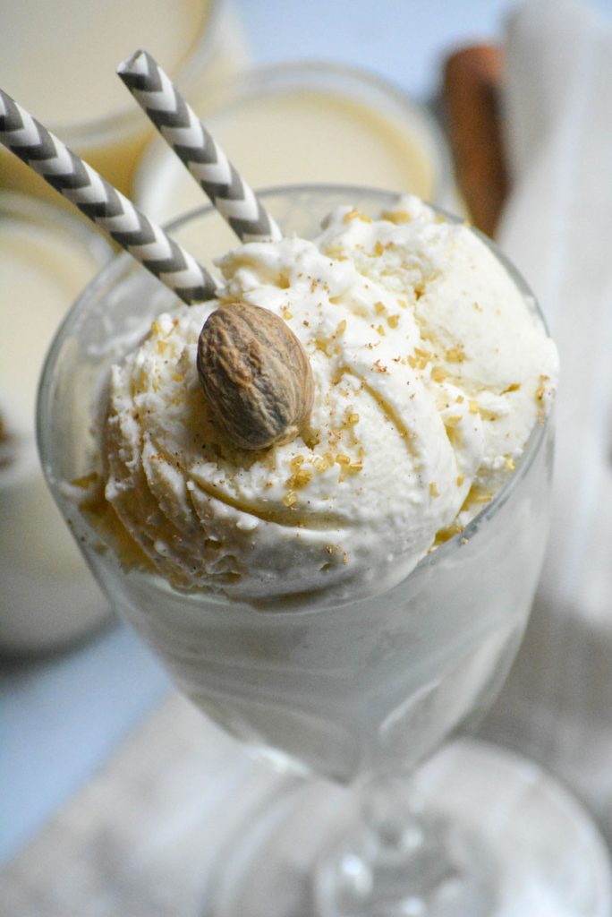 No Churn Eggnog Ice Cream 4 Sons 'R' Us