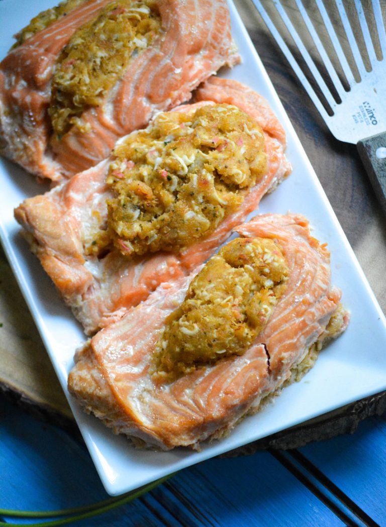 Crab Stuffed Salmon Costco Copycat Sons R Us