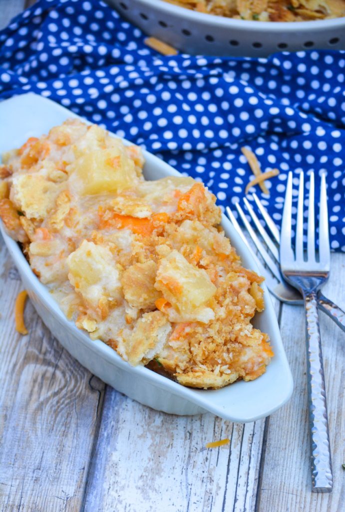 Cheesy Pineapple Casserole 4 Sons 'R' Us