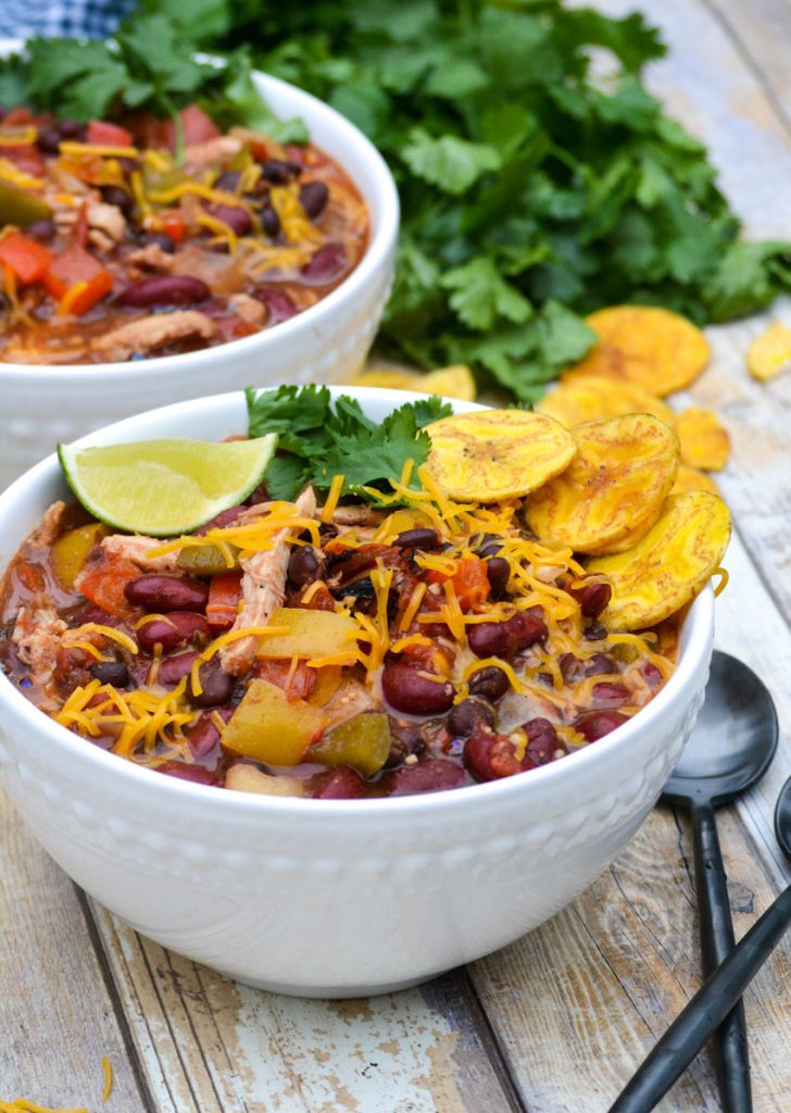 Slow Cooker Jerk Chicken Chili 4 Sons 'R' Us