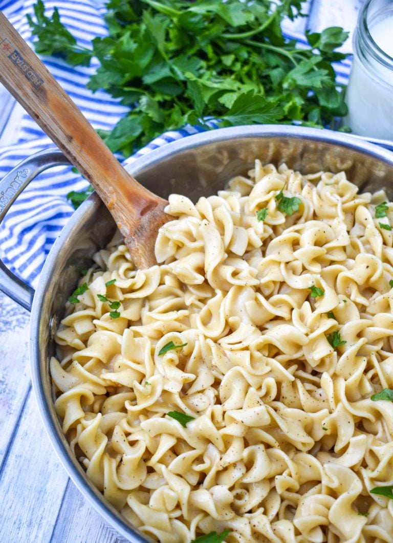 Cafeteria Noodles (viral Tiktok Recipe) - 4 Sons 'r' Us