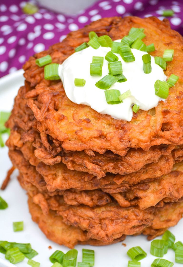 Easy Potato Latkes Recipe - 4 Sons 'R' Us