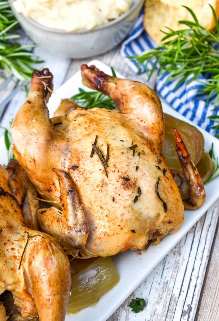 Crockpot Cornish Game Hens - 4 Sons 'R' Us