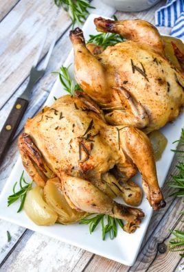 Crockpot Cornish Game Hens - 4 Sons 'R' Us