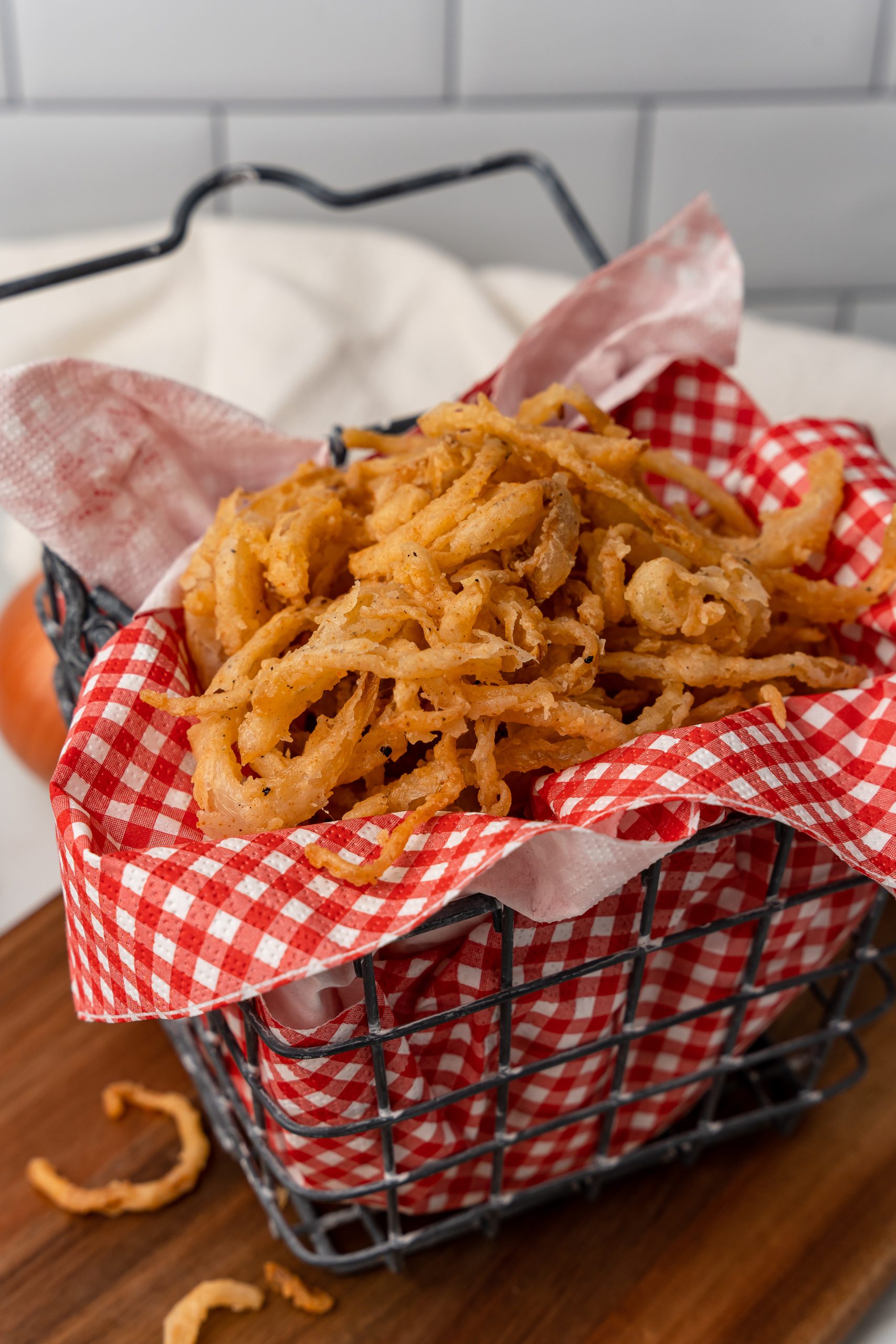 Crispy Onion Straws (Homemade French Fried Onions) 4 Sons 'R' Us