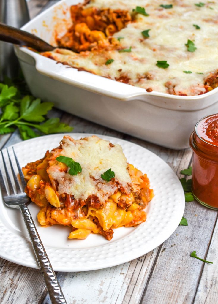 Mac & Cheese Lasagna 4 Sons 'R' Us