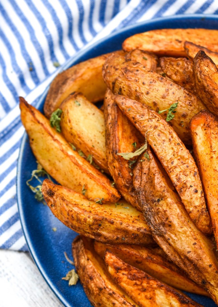 Crispy Air Fryer Potato Wedges - 4 Sons 'r' Us