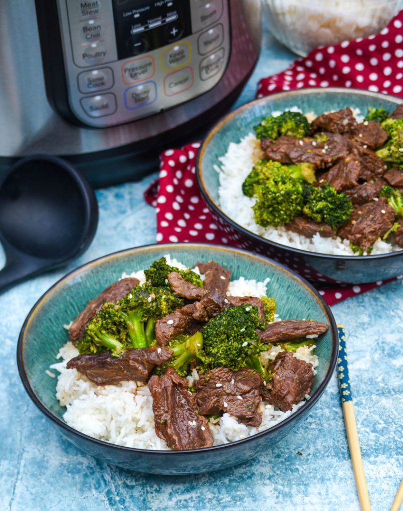 Instant Pot Beef & Broccoli 4 Sons 'R' Us