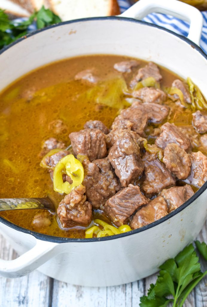 Mississippi Pot Roast Stew - 4 Sons 'R' Us