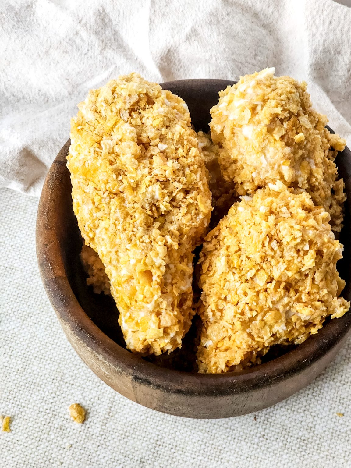 Fried Chicken Ice Cream (Viral TikTok Recipe) 4 Sons 'R' Us