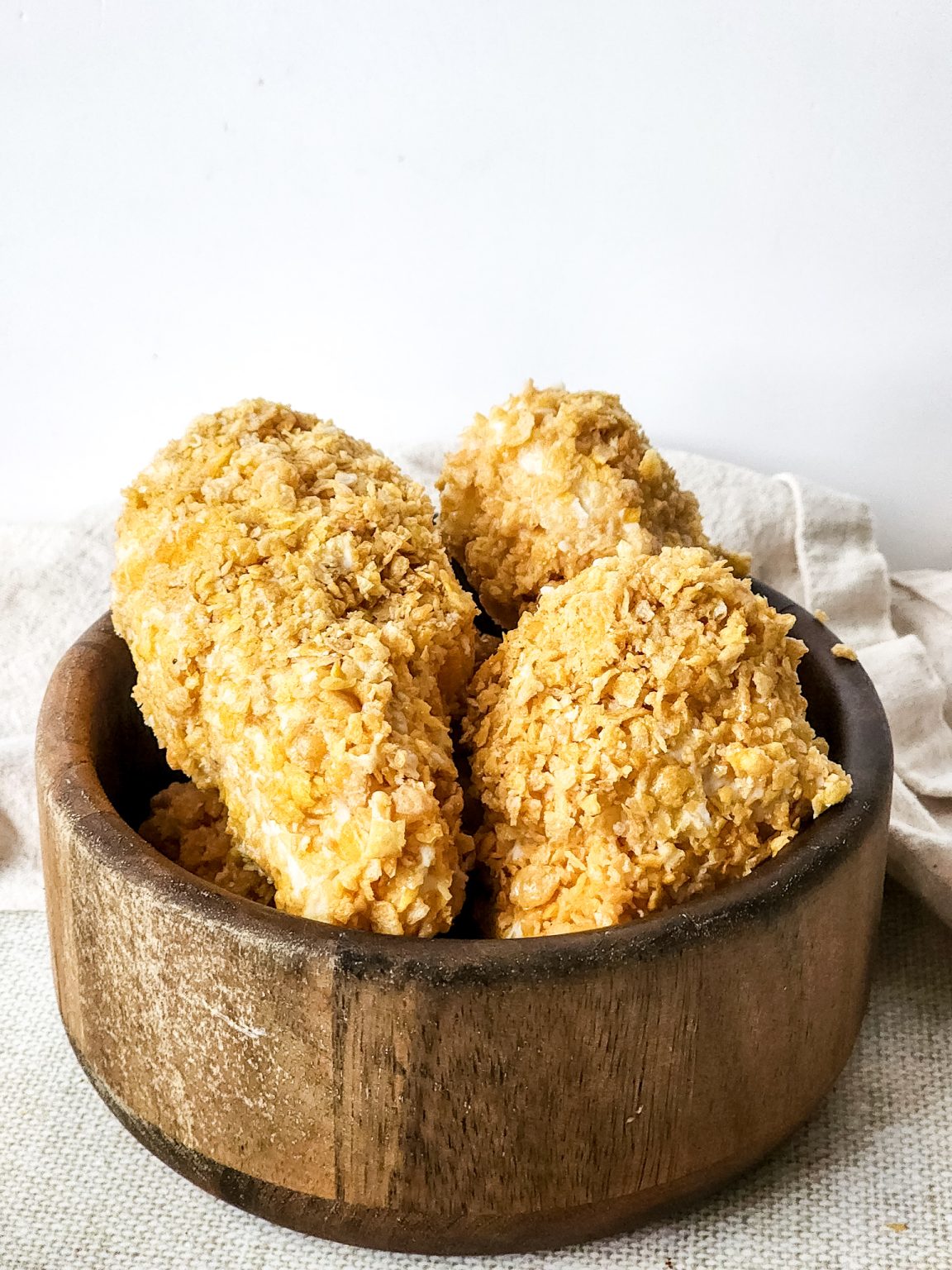 Fried Chicken Ice Cream (Viral TikTok Recipe) 4 Sons 'R' Us