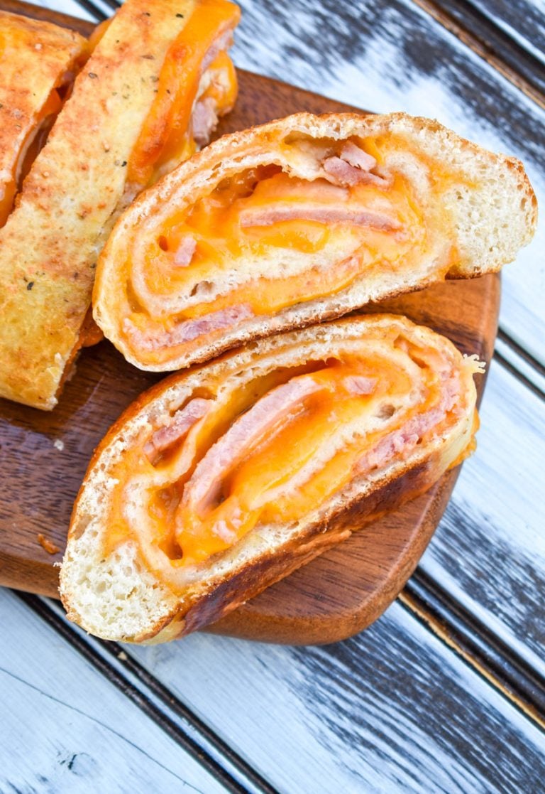 Ham & Cheese Stromboli 4 Sons 'R' Us