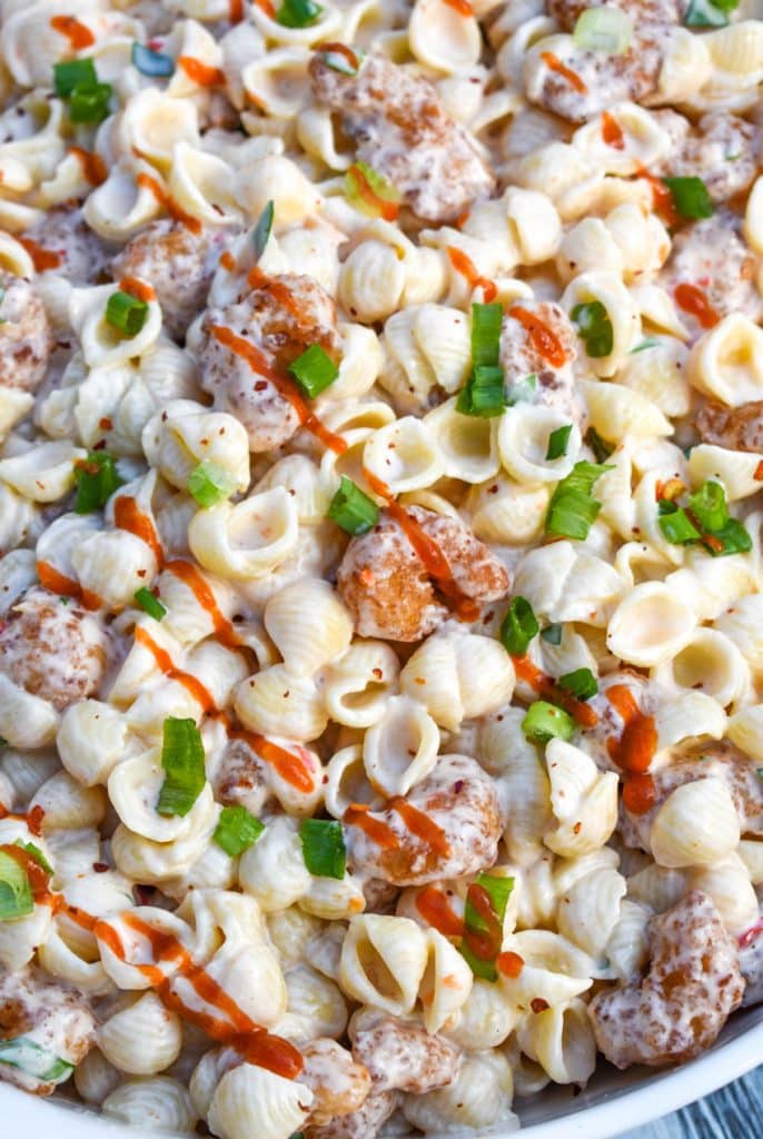 Bang Bang Shrimp Pasta Salad - 4 Sons 'R' Us