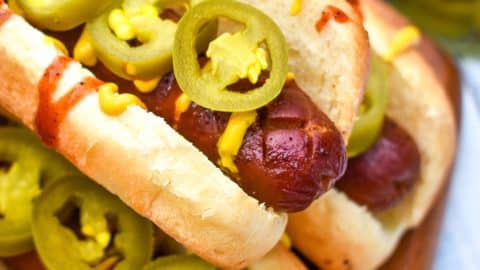 Smoked Hot Dogs