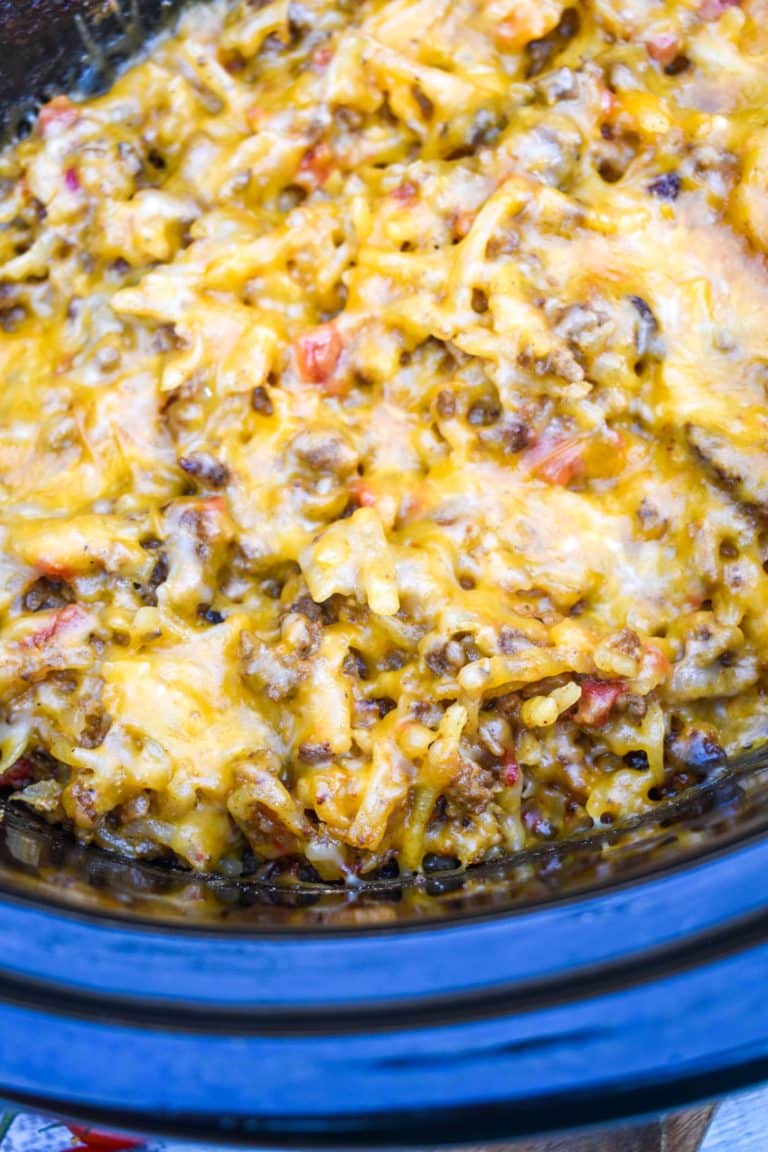 Slow Cooker Taco Potato Casserole 4 Sons 'R' Us
