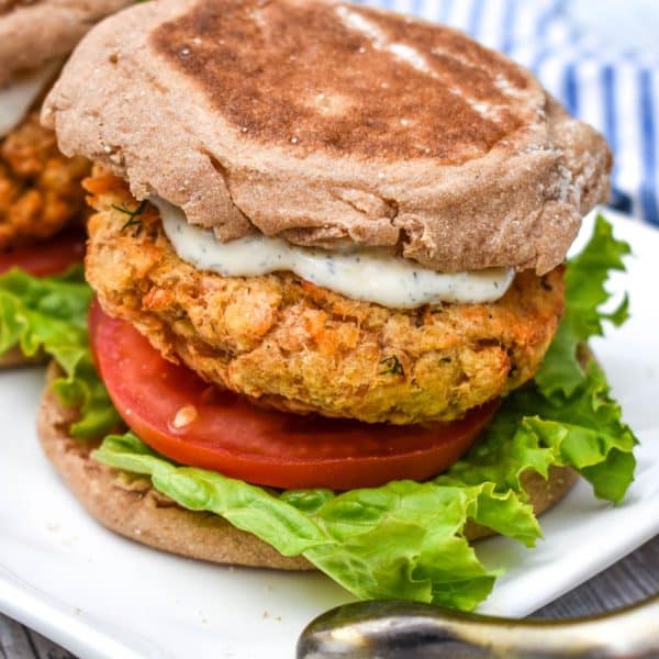 Air Fryer Salmon Patties - 4 Sons 'R' Us